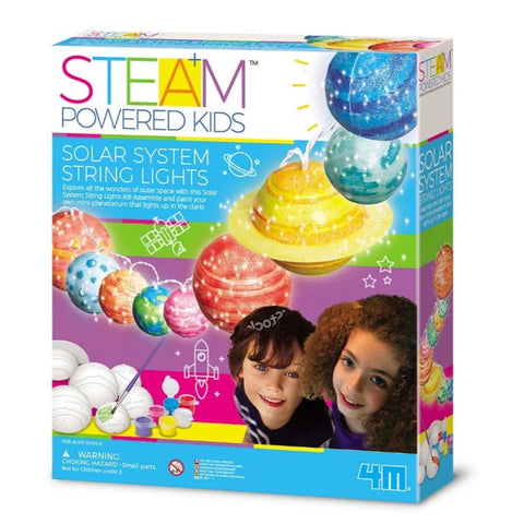 4M Girl Steam / Solar System String Lights