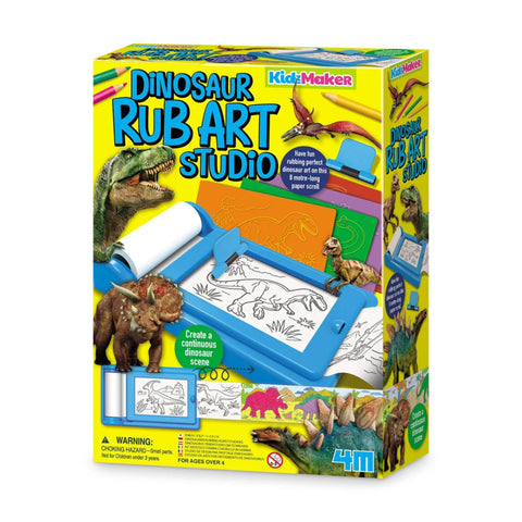4M KidzMaker/Dinosaur Rub Art Studio
