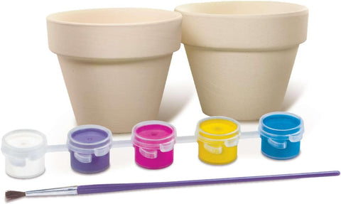 4M KidzMaker/Paint Your Own Terracotta Flower Pots