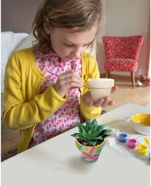 4M KidzMaker/Paint Your Own Terracotta Flower Pots