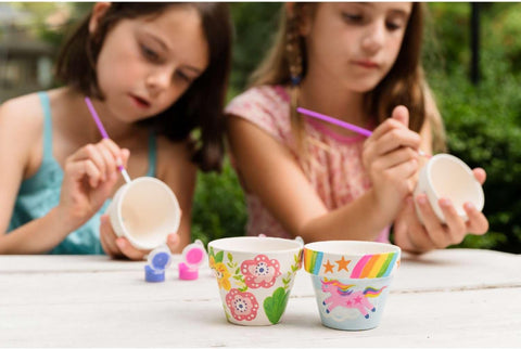 4M KidzMaker/Paint Your Own Terracotta Flower Pots