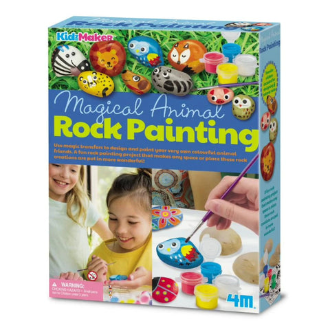 4M Magical Animal Rock Painting