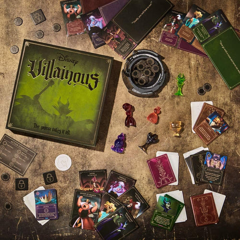 Disney Villainous Wicked to the Core Strategy Board Game