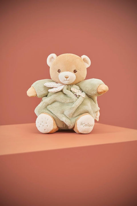 CHUBBY BEAR GREEN 17CM