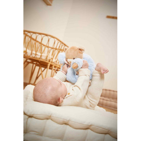 CHUBBY BEAR BLUE 25CM