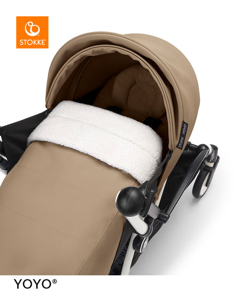 Stokke YOYO3 Black Frame & 6+ Toffee Bundle