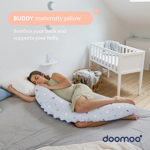 Doomoo Buddy Blue Grey Moon