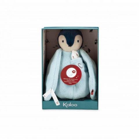 KISSING PLUSH PENGUIN BLUE