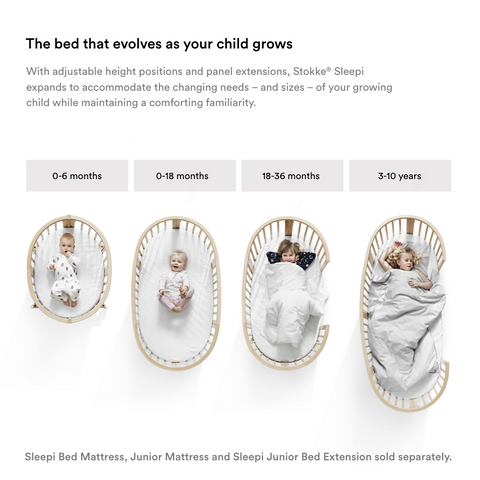 Stokke Sleepi Bed Extension. Natural