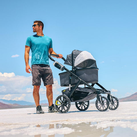 Veer Switchback Bassinet | Gray Granite