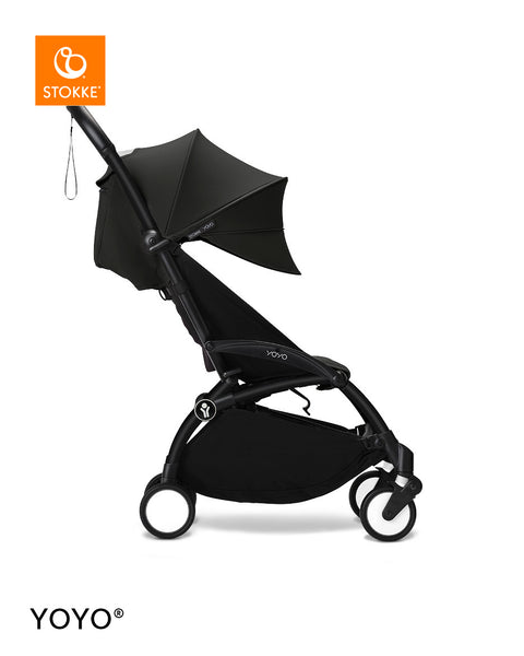 Stokke YOYO3 Frame 6+  Black Bundle