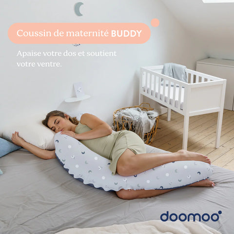 Doomoo Buddy Blue Grey Moon