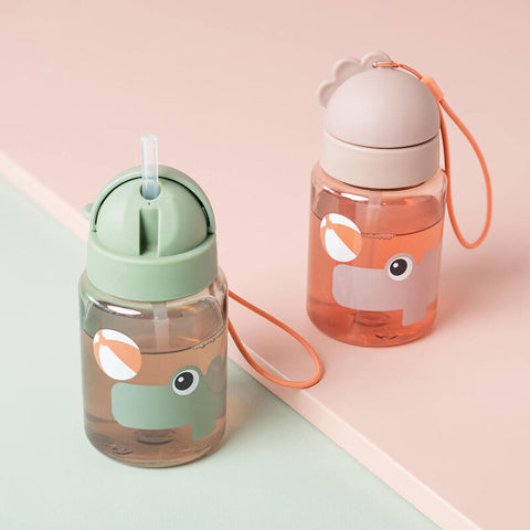 Straw Bottle Playground Green
