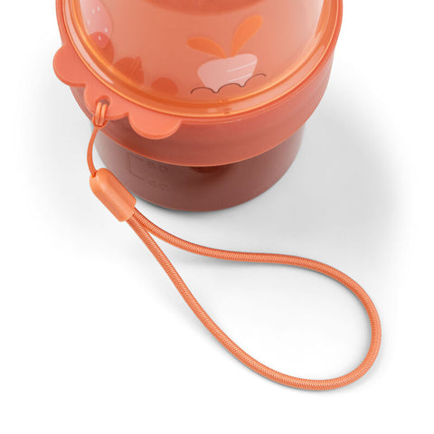 To Go 2-Way Snack Container S Birdee Papaya