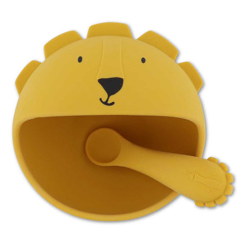 First Baby Silicone Meal Set - Mr. Lion