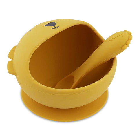First Baby Silicone Meal Set - Mr. Lion