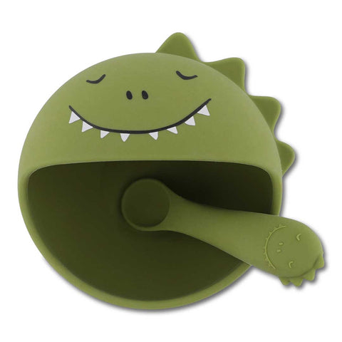 First Baby Silicone Meal Set - Mr. Dino