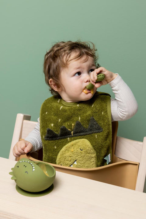 First Baby Silicone Meal Set - Mr. Dino