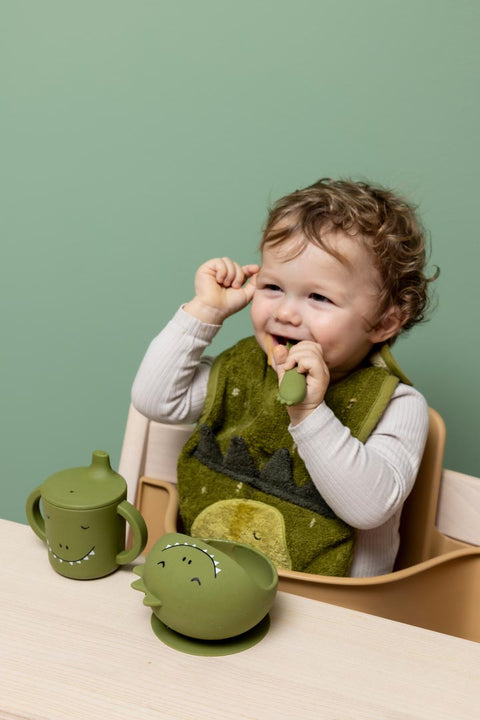 First Baby Silicone Meal Set - Mr. Dino
