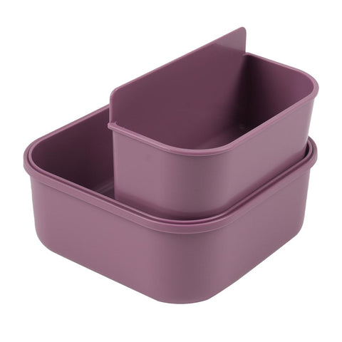 Snack Box With Clips -  Ballerina Mrs. Peacock