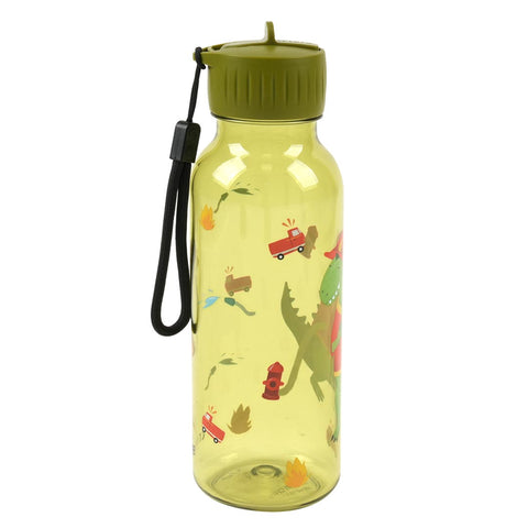Tritan™ Water Bottle - 500ml - Fireman Mr. Dino