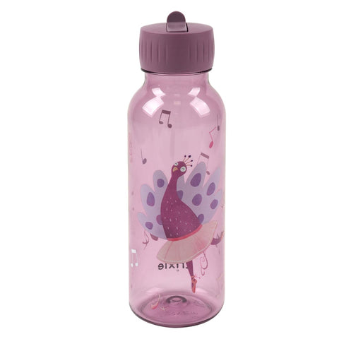 Trixie - School Lunch Set of 3 - Leakproof Lunch Box With Clips + Leakproof Snack Box + 500ml Tritan Bottle - Mrs. Peacock