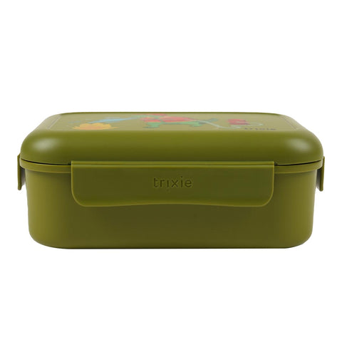 Lunch Box With Clips - Fireman Mr. Dino