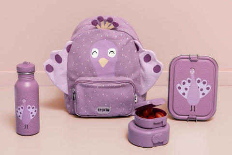 Kids Backpack Regular - 12 Inch/30.5 cm - Mrs. Peacock