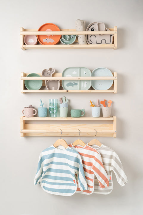 Silicone Stick&Stay Snack Plate Lalee Sand