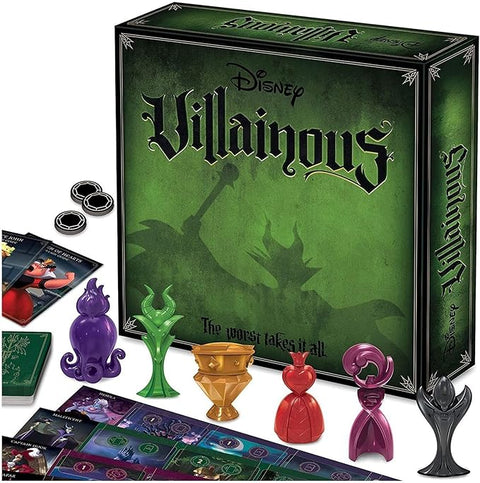 Disney Villainous Wicked to the Core Strategy Board Game