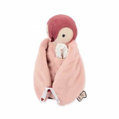 KISSING PLUSH PENGUIN PINK