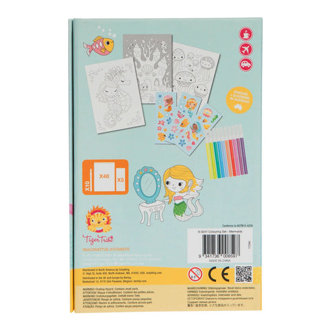 Colouring Set - Mermaids