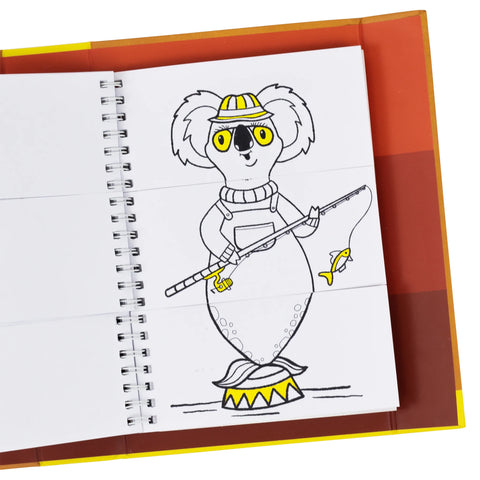Mash-Up Colouring Set - Animal Mix & Match