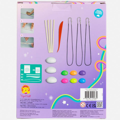 Jewellery Design Kit - Twisty Beads Necklaces