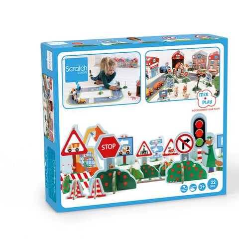 SCRATCH EUROPE MIX+PLAY TRAFFIC SIGNS