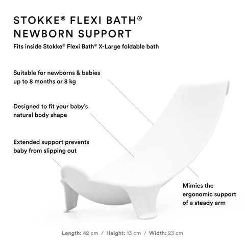Stokke Flexi Newborn Support Bundle Xl White