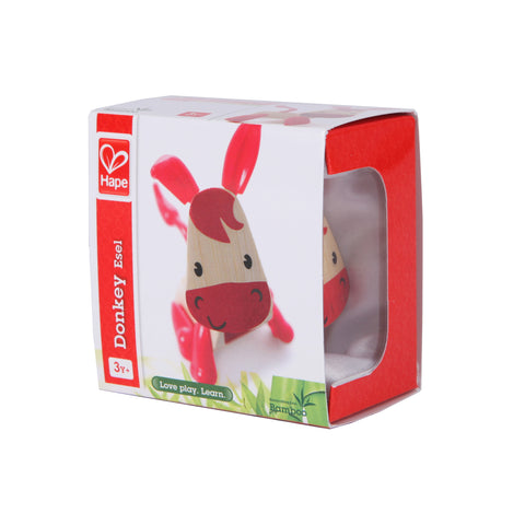 Hape Wooden Mini-Mals - Donkey