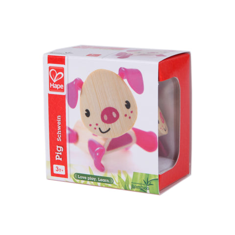 Hape Wooden Mini-Mals - Pig