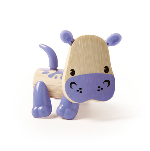 Wooden Mini-Mals - Hippo