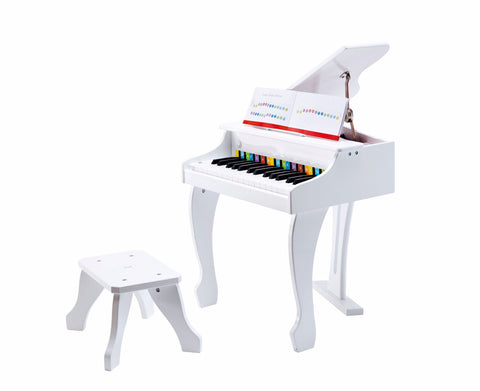 Hape Music Deluxe Grand Piano White 3pcs