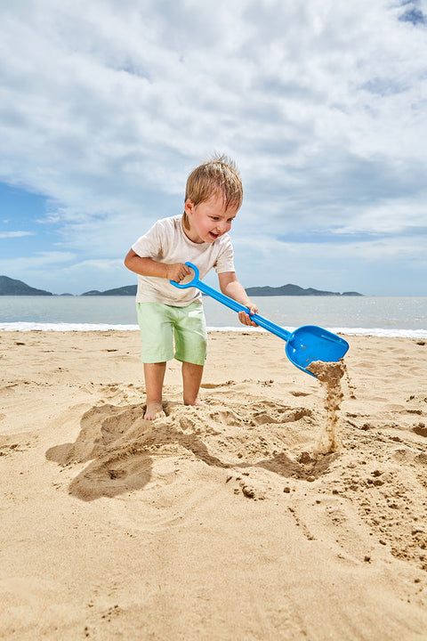 Hape - Sand Shovel Beach Toy - Blue