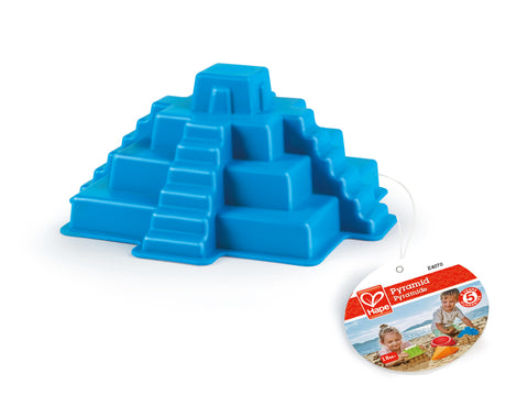 Hape - Mayan Pyramid  Sand & Beach Toy - Blue