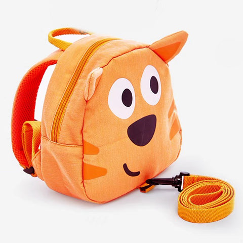 Hape Cuddly Cat Backpack with Removable Pulling Rope