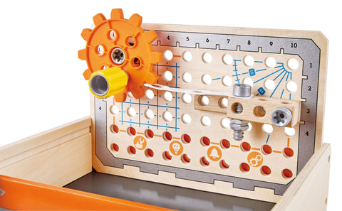 Hape Junior Inventor Deluxe Experiment Construction Kit 57pcs