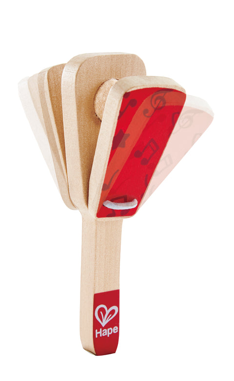 Hape Wooden Percussion Duo Musical Set - 3pcs