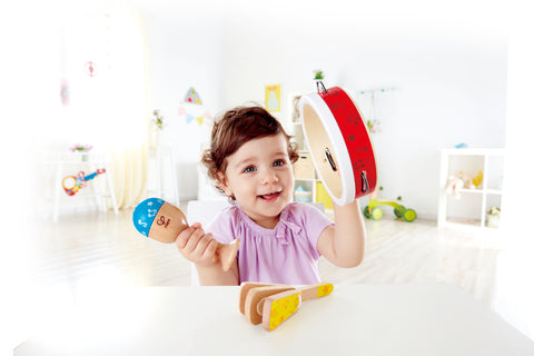 Hape Junior Percussion Musical Playset - 3pcs