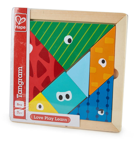 Hape Tangram Educational Wooden Puzzle