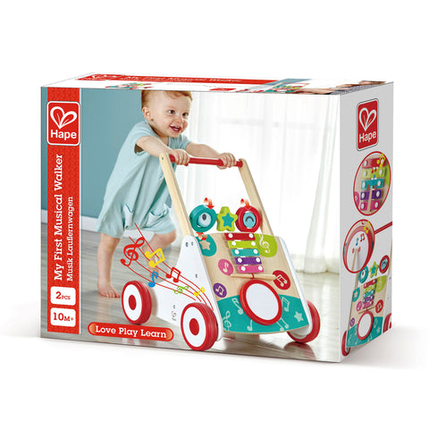 Hape Wooden First Musical Walker