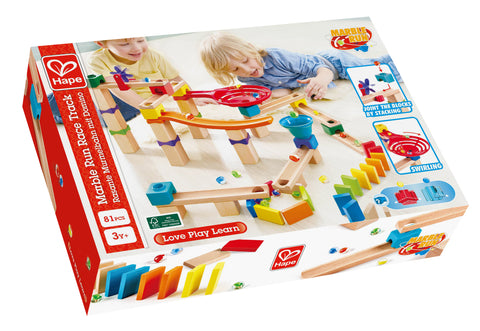 Hape Marble Run Race Wooden Track 81Pcs