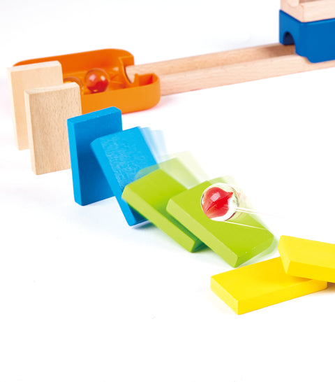 Hape Crazy Rollers Wooden Stack Track 50Pcs